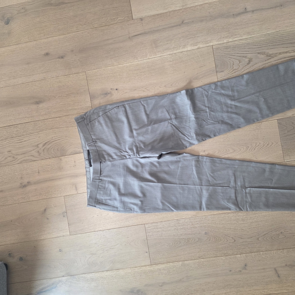 Ermenegildo Zegna Gray Tress Pants Sz 6-52R